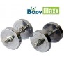 BODY MAXX 20 kg Steel Plates with Steel Dumbell rods (14 inch) for Home Gym 